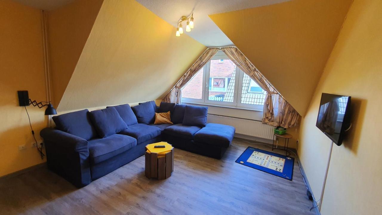 Friesenmeer Ferienwohnung Drei Bensersiel Bagian luar foto