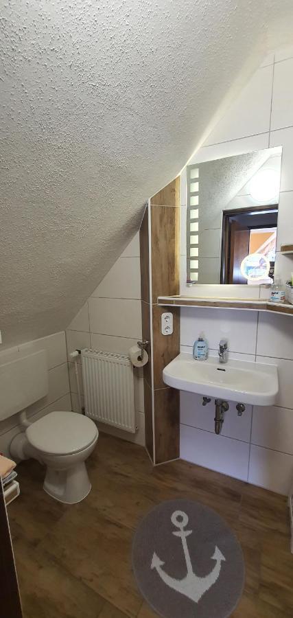 Friesenmeer Ferienwohnung Drei Bensersiel Bagian luar foto